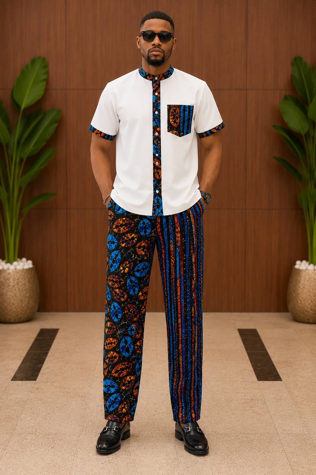 Tuoyo Men’s Ankara Set alternate image