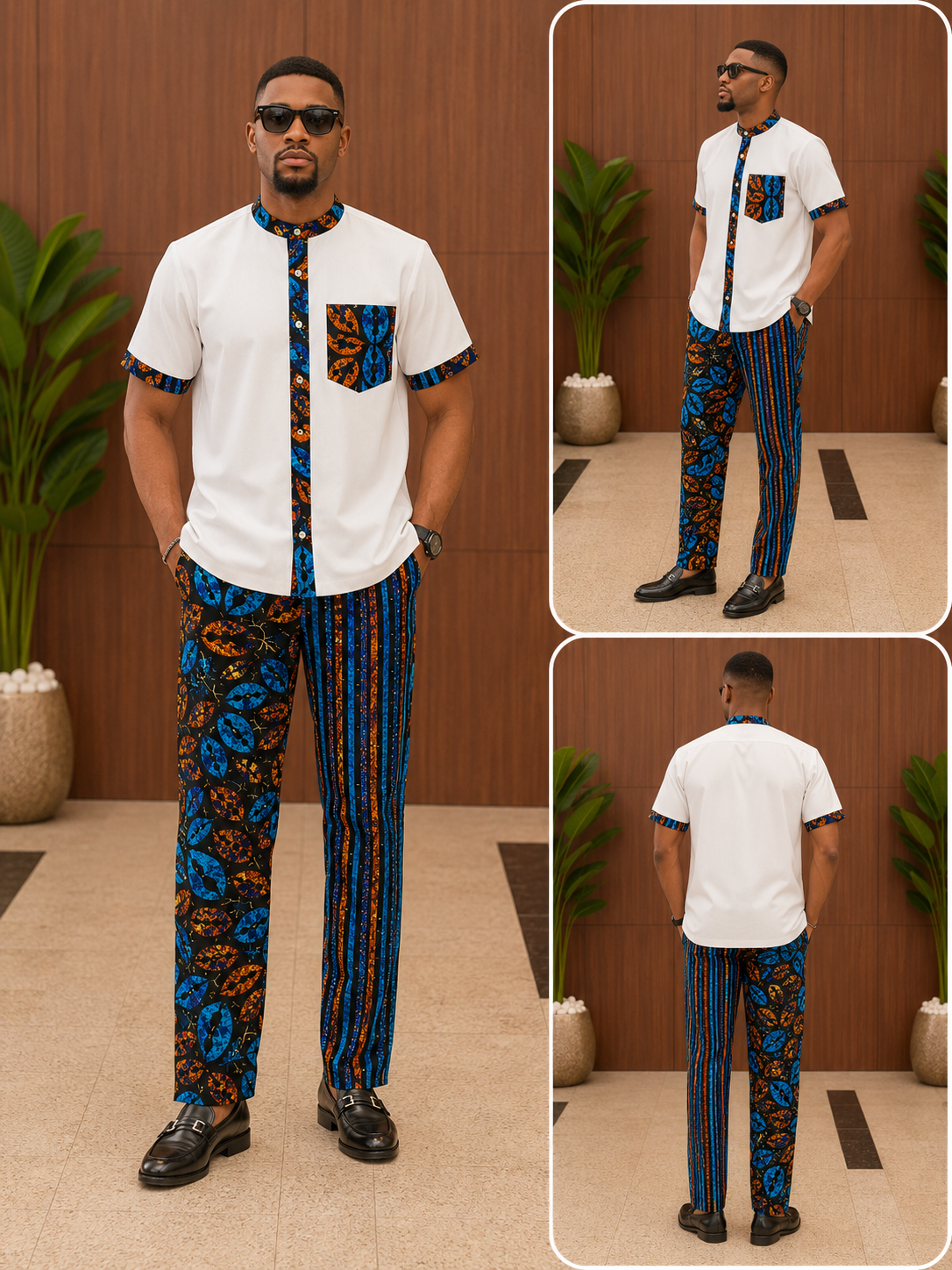 Tuoyo Men’s Ankara Set alternate image