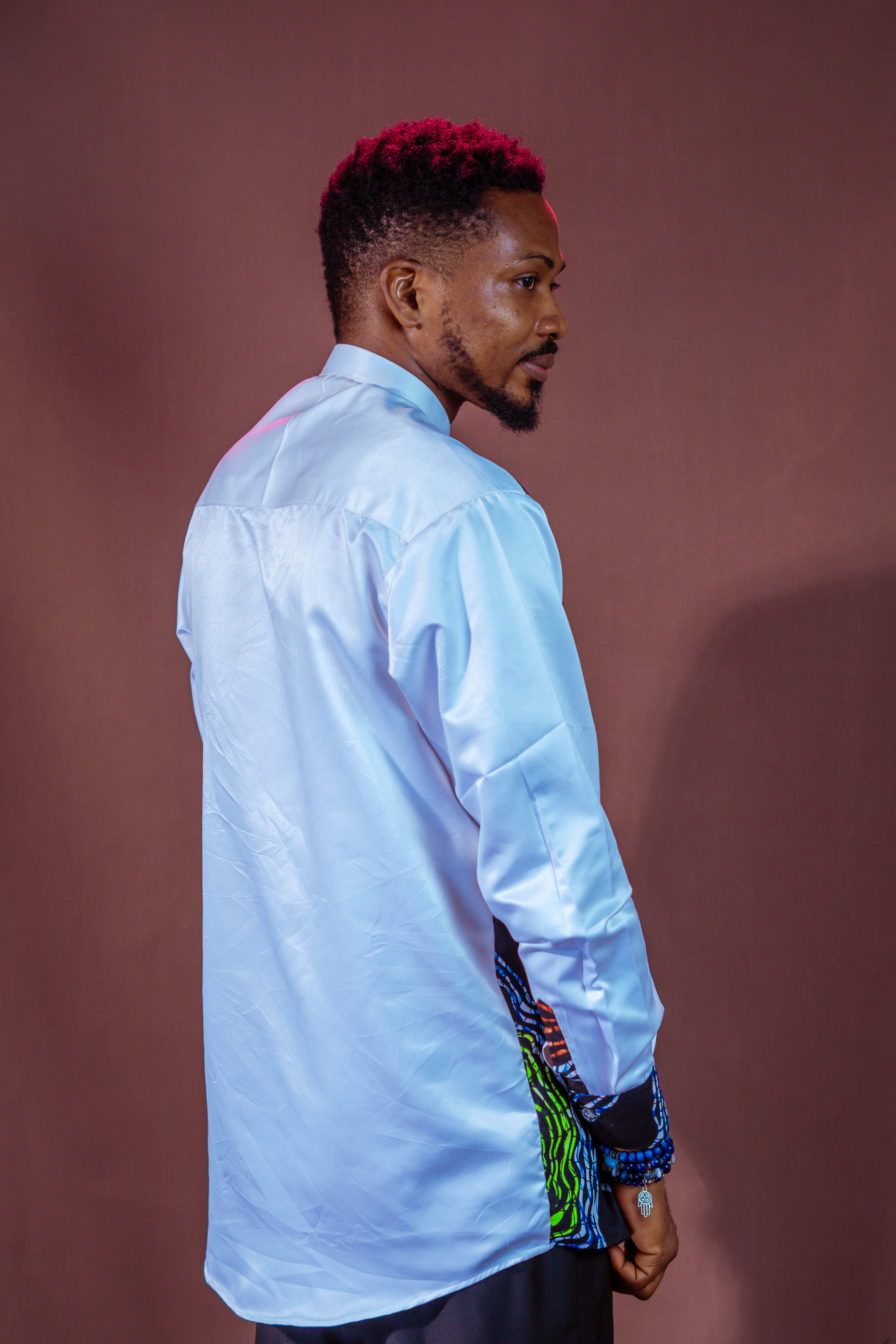 AYO Men's Ankara Print Shirt alternate image
