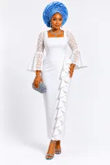 MORAYO Asoebi Lace Dress — thumbnail