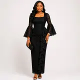 MORAYO Asoebi Lace Dress — alternate view