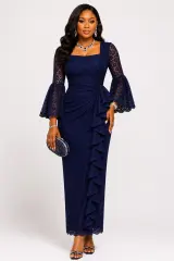 MORAYO Asoebi Lace Dress — alternate view