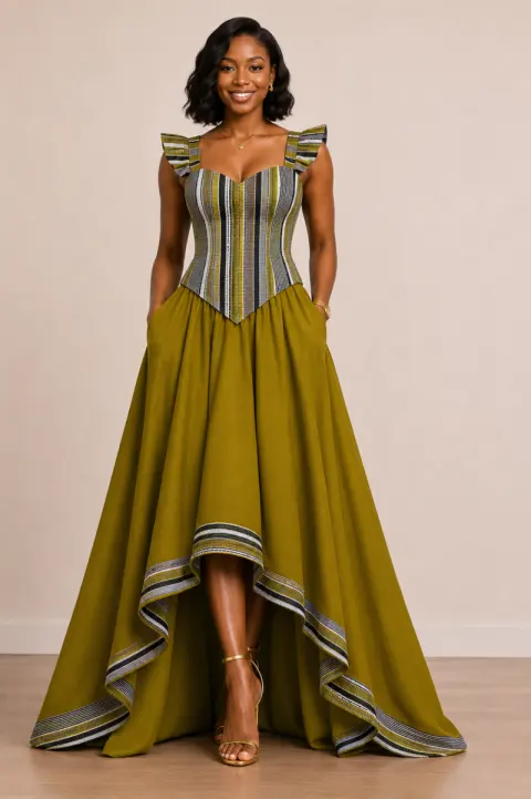 Mmaeze Corset Dress