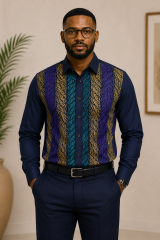 Neo Ankara Mix Shirt — alternate view