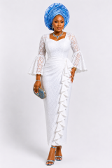 MORAYO Asoebi Lace Dress — alternate view