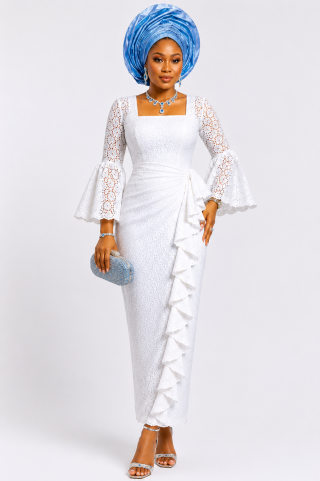 MORAYO Asoebi Lace Dress