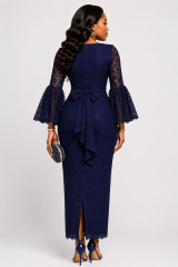MORAYO Asoebi Lace Dress — alternate view