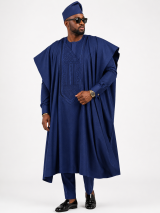 Adé Orí Premium Agbada Set — alternate view