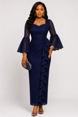 MORAYO Asoebi Lace Dress — alternate view
